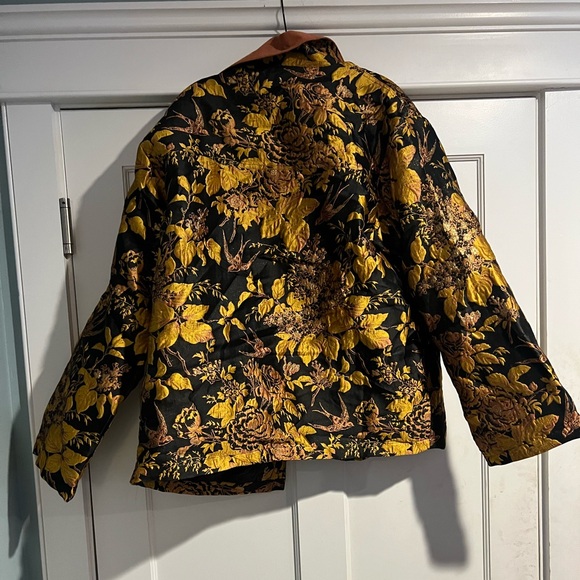Anthropologie Brocade Trucker Jacket- OS- NWT - Picture 10 of 12